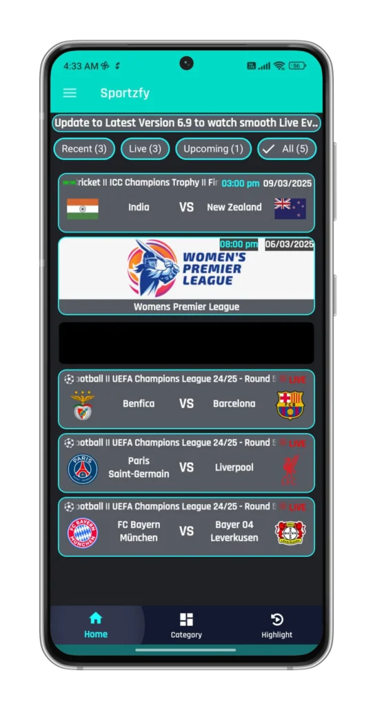 Sportzfy TV Apps Sportzfy TV Apps